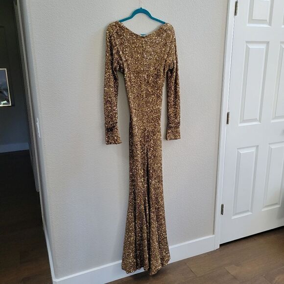 AMEN sequin Jumpsuit size 4 S - Picture 11 of 16